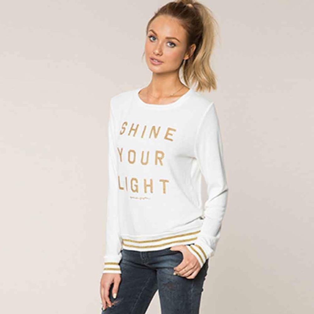 Spiritual Gangster “shine your light” pullover